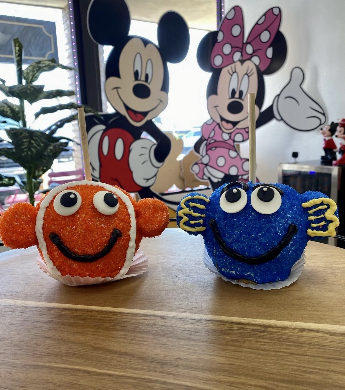 Nemo (Orange Fish) or Dori  (Blue Fish)