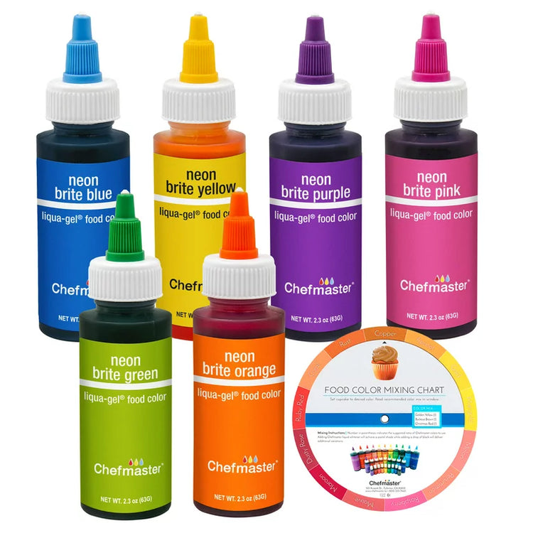 Liqua-Gel 2.3oz- (color para pasteles, masas y betun)