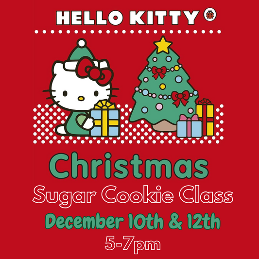 Hello Kitty Christmas Sugar Cookie Class