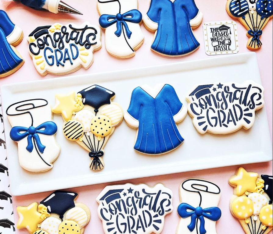 Graduation Sugar Cookies Assorted