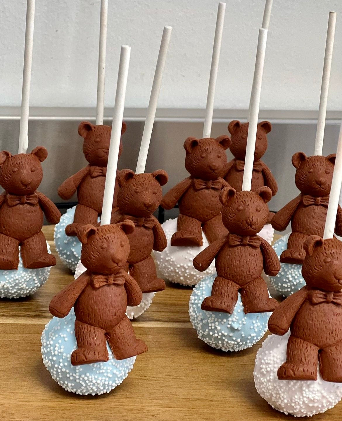 Bear Baby Shower Cakepops (Quantity of 12)
