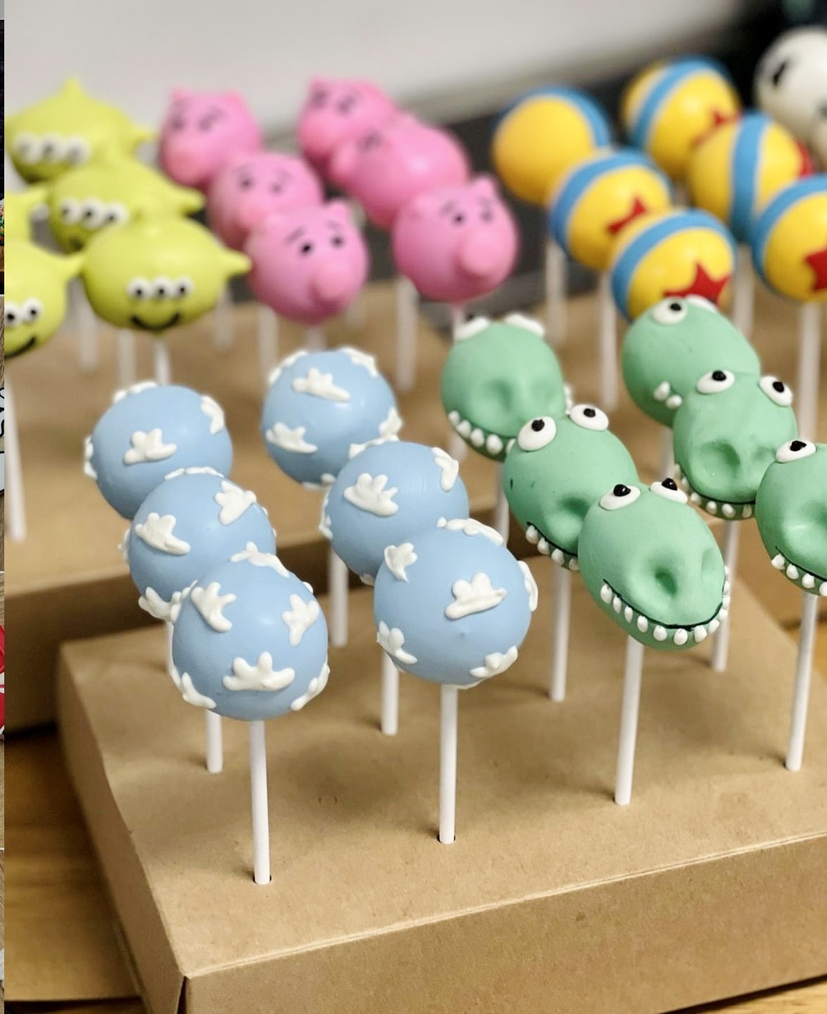 Toy Story Cakepops (Quantity of 12) Assorted